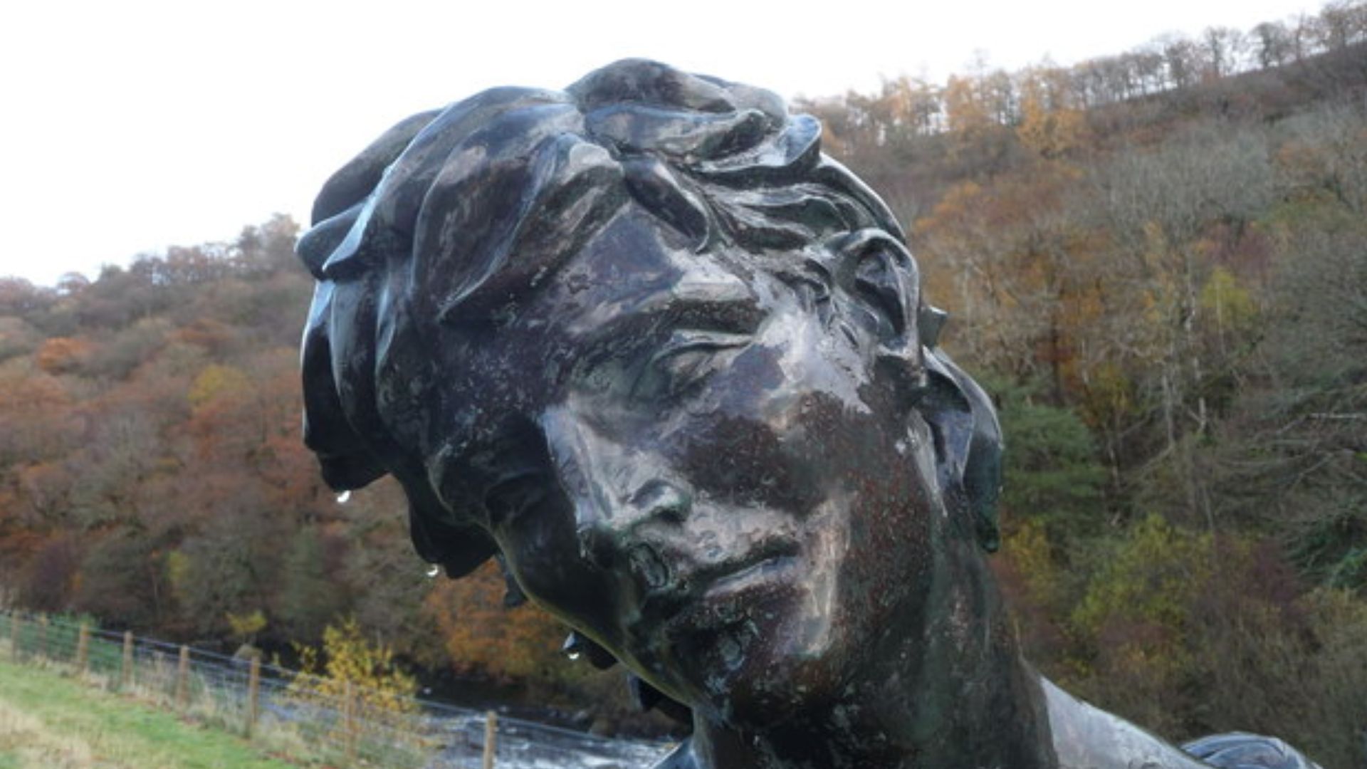 Percy Bysshe Shelley at the Elan Valley Visitor Centre