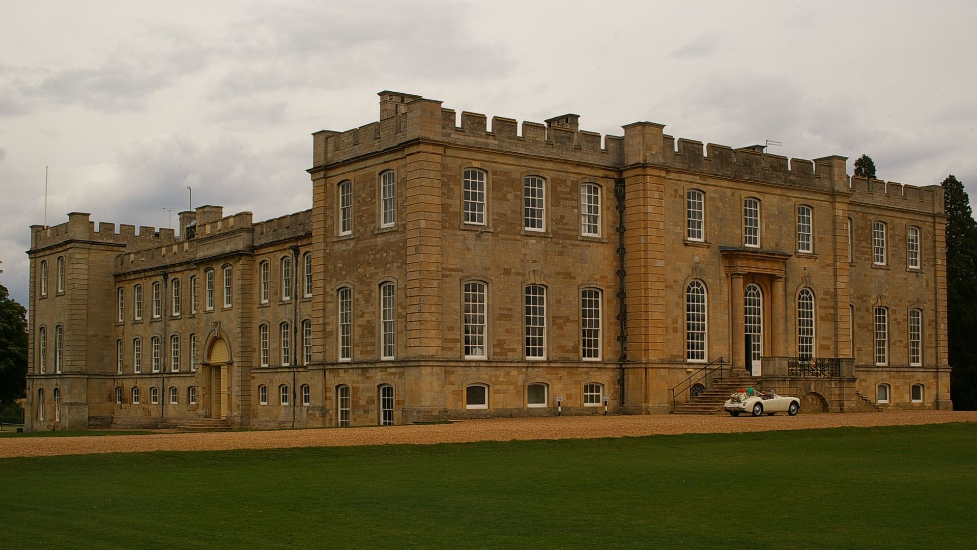 Kimbolton School: west and south fronts