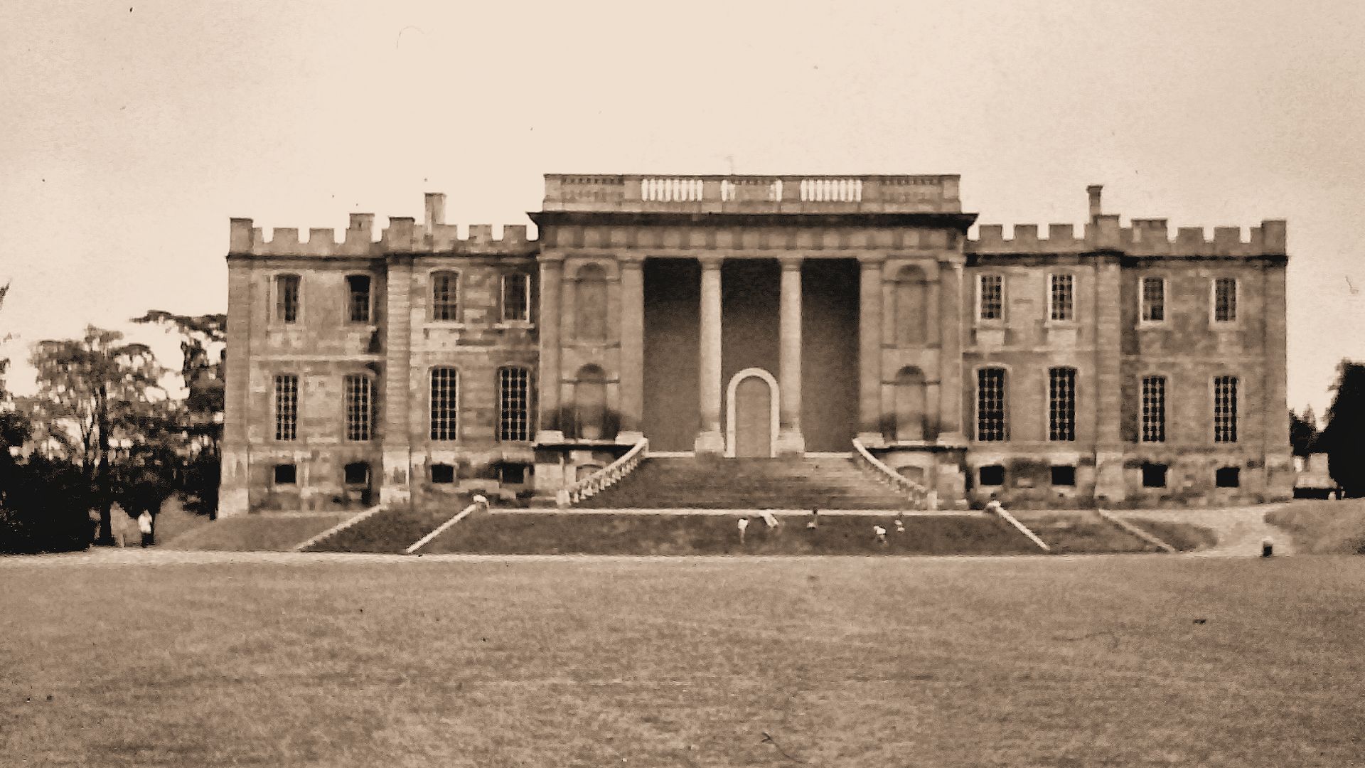 Kimbolton Castle, now a school.