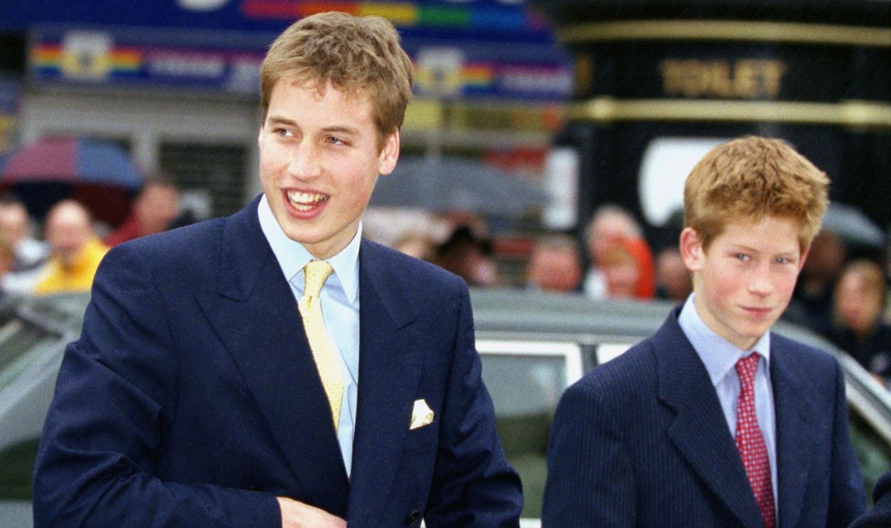 The Prince Of Wales And Princess William & Harry Attend The Millennium Church Service For Wales At The Tabernacl, Cardiff. 