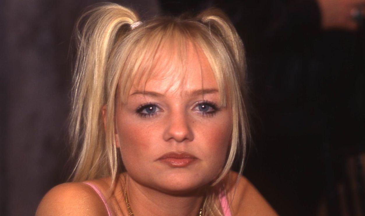 UNITED STATES - MARCH 14: Photo of Emma BUNTON and SPICE GIRLS; Portrait of Emma Bunton at AOL in New York