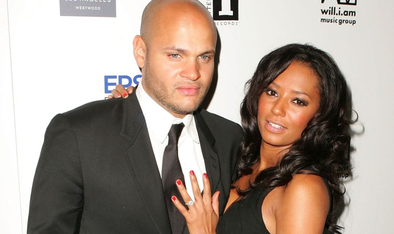 LOS ANGELES, CA - SEPTEMBER 26: Singer Melanie Brown (R) and husband Stephen Belafonte (L) arrive at the Will.i.am record release party at the W Hotel Los Angeles on September 26, 2007 in Los Angeles, California.