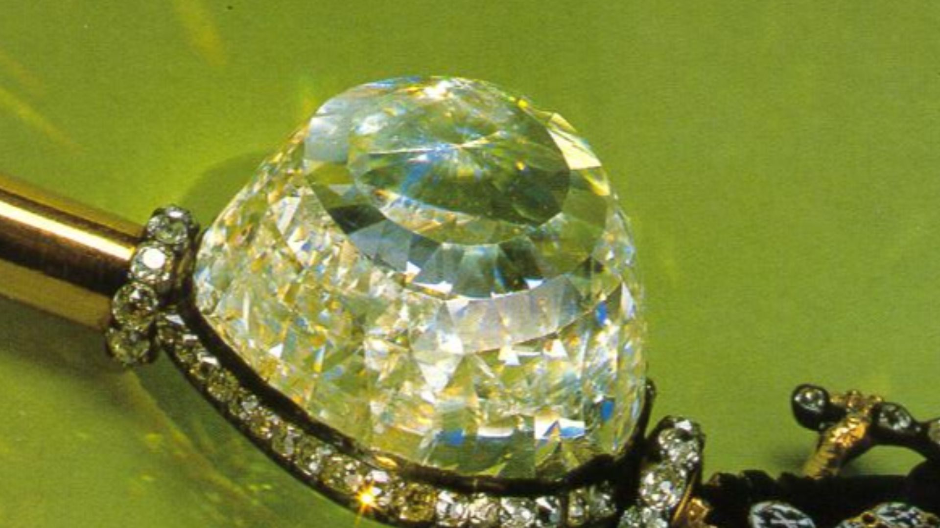 The Orlov (sometimes spelled Orloff) is a large diamond that is part of the collection of the Diamond Fund of the Moscow Kremlin.