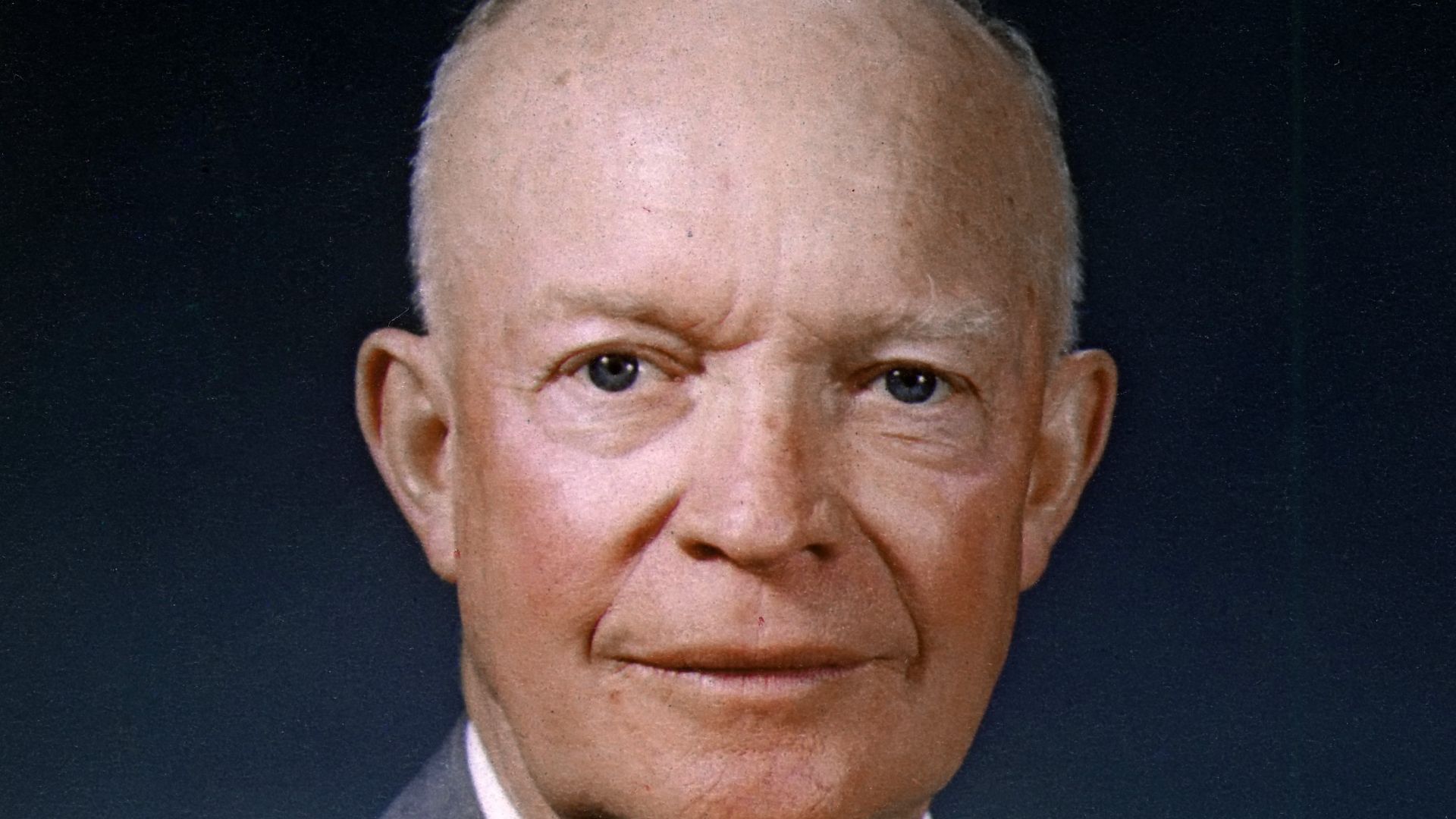 An official portrait of Dwight D. Eisenhower