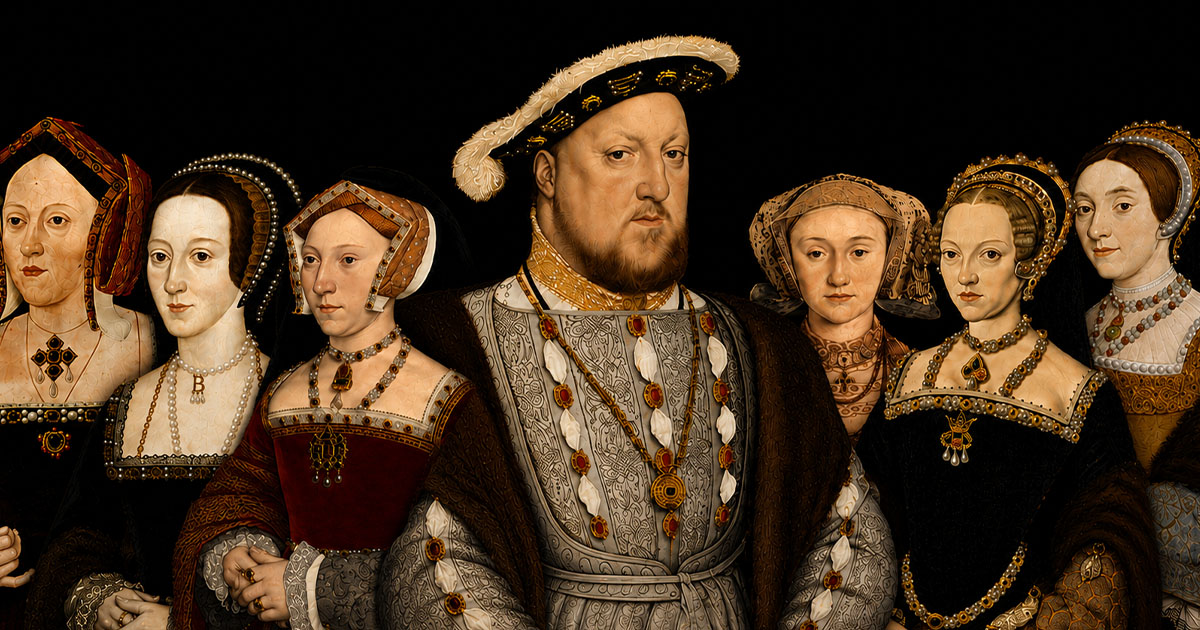 Henry VIII and his six wives