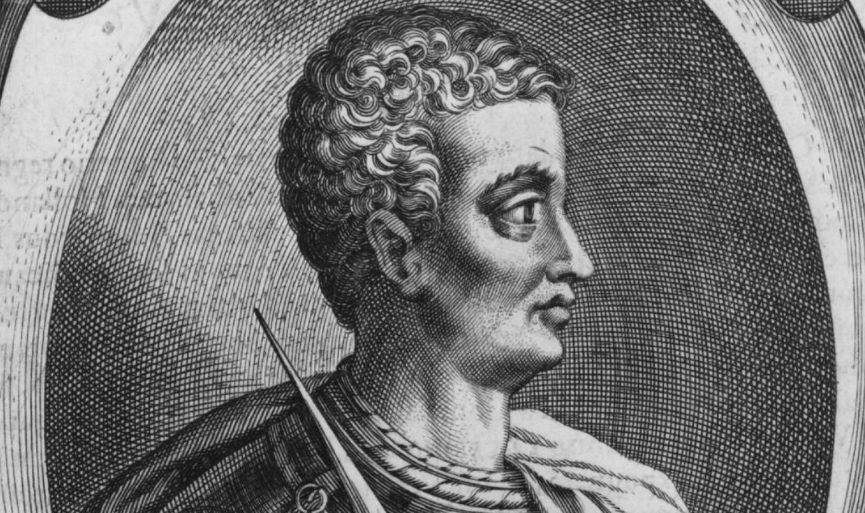 Circa 1230, Holy Roman Emperor Frederick II (1194 - 1250) of Germany.