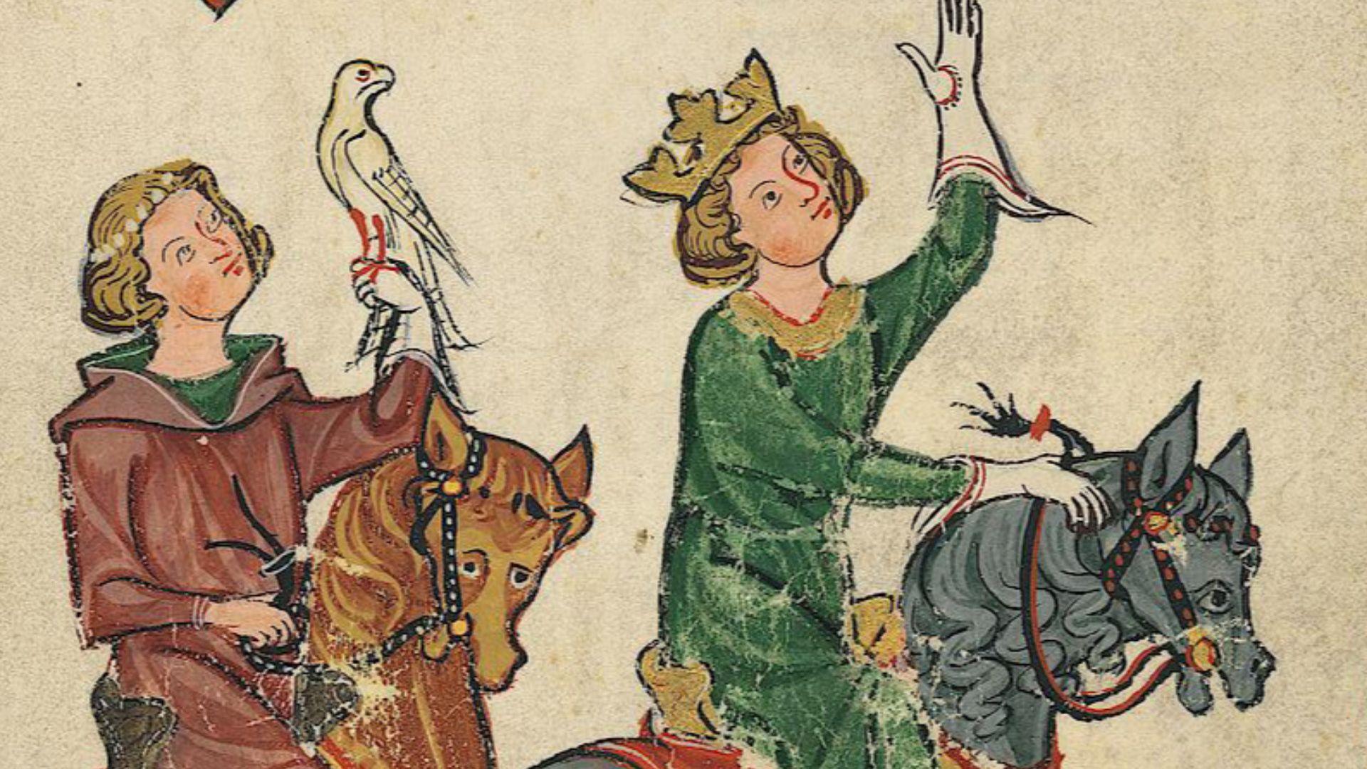 Codex Manesse, fol. 7r, Konradin von Hohenstaufen (