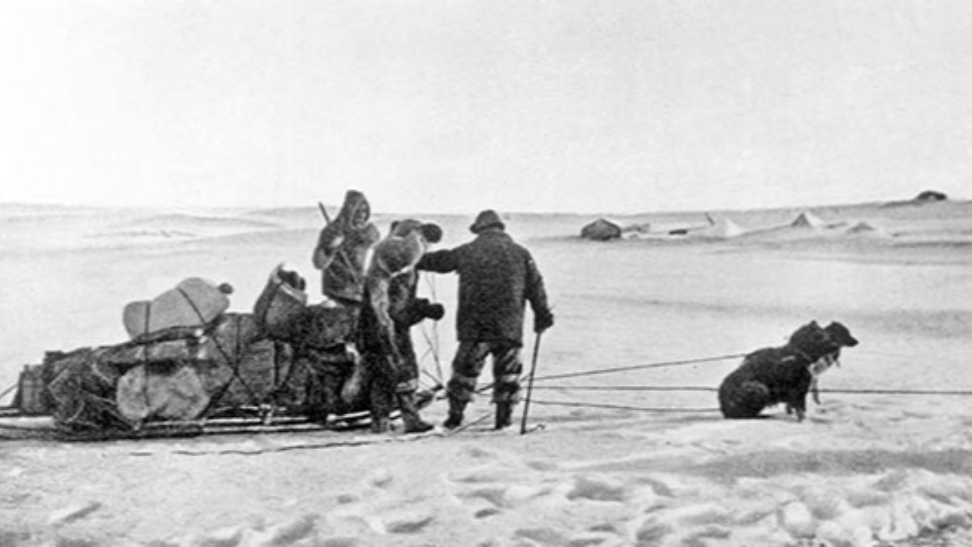 Cook e Peary durante la North Geenland Expedition