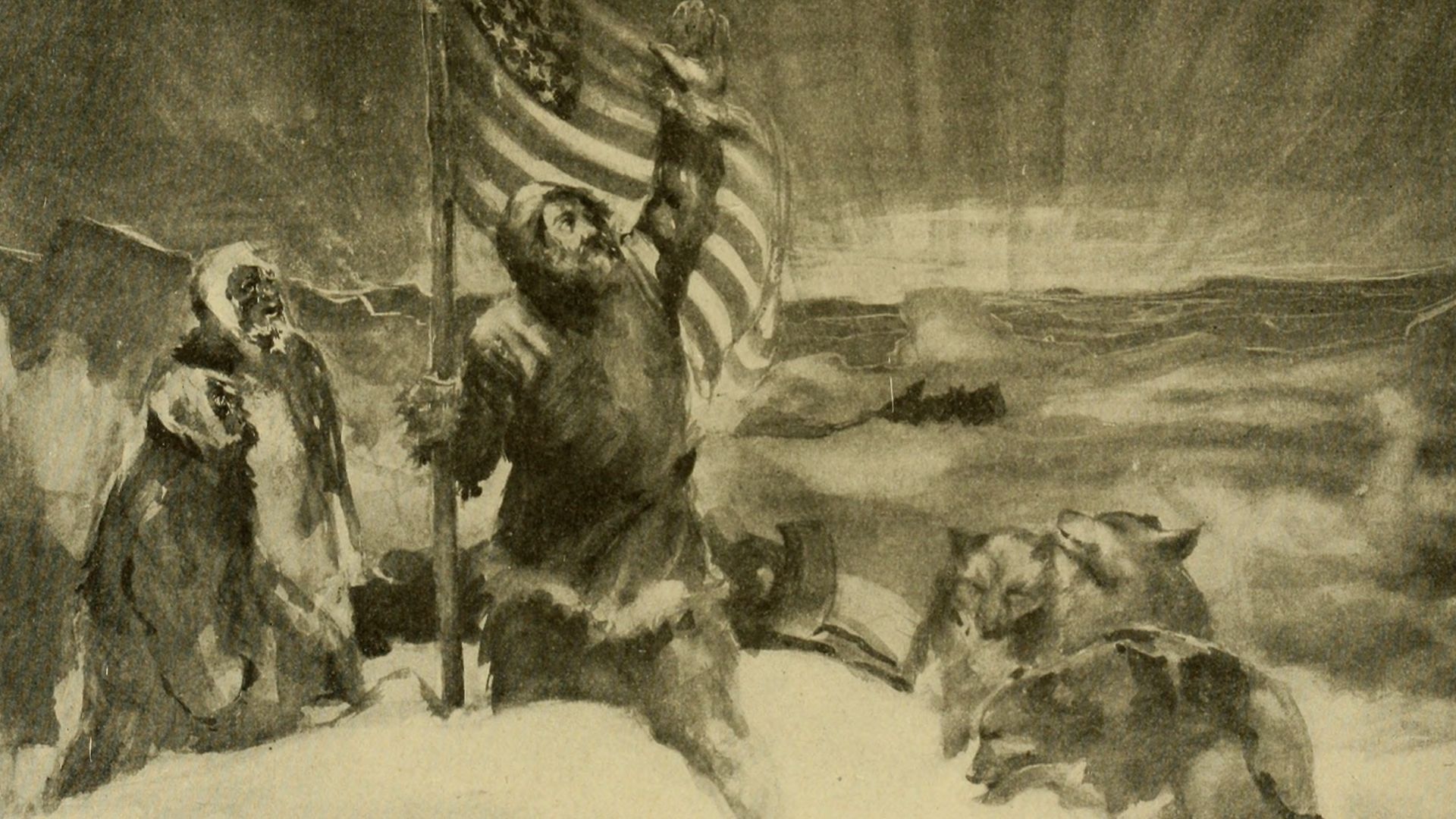 Title: Discovery of the North Pole : Dr. Frederick A. Cook's own story of how he reached the North Pole April 21st, 1908, and the story of Commander Robert E. Peary's discovery April 6th, 1909
Identifier: discoveryofnorth00mill (find matches)
Year: 1909 (