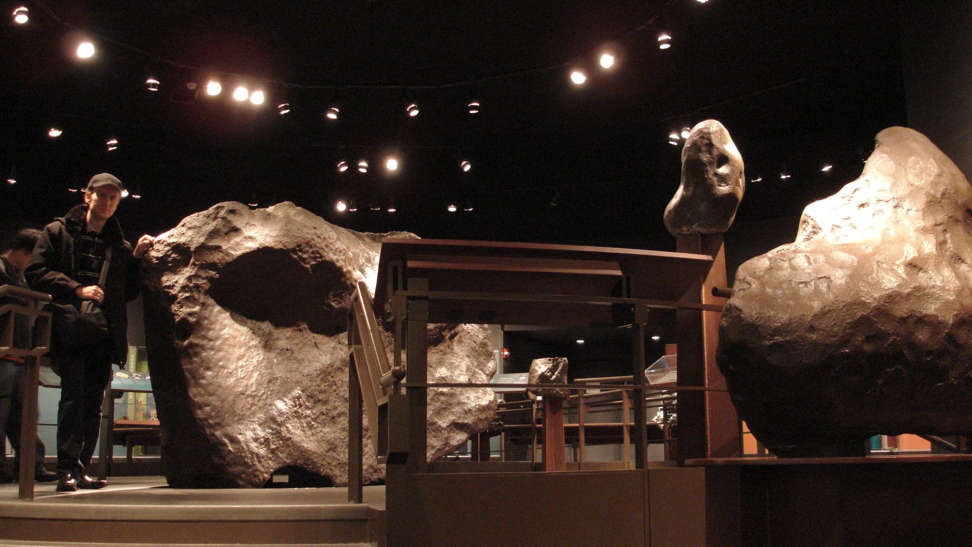 Cape York meteorite. This 30 tons iron meteorite crashed into Greenland 10,000 years ago, now stands proudly in American Museum of Natural History.