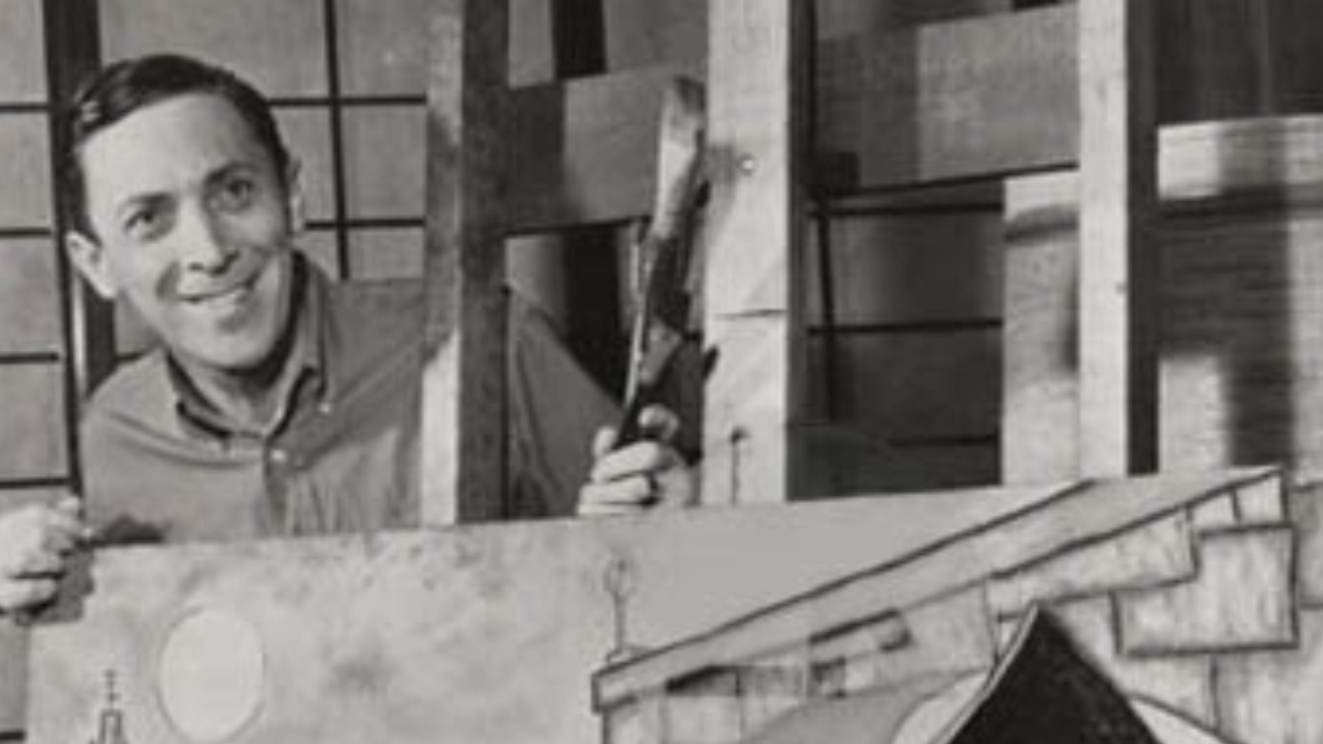 Photo of Batman creator, Bob Kane.