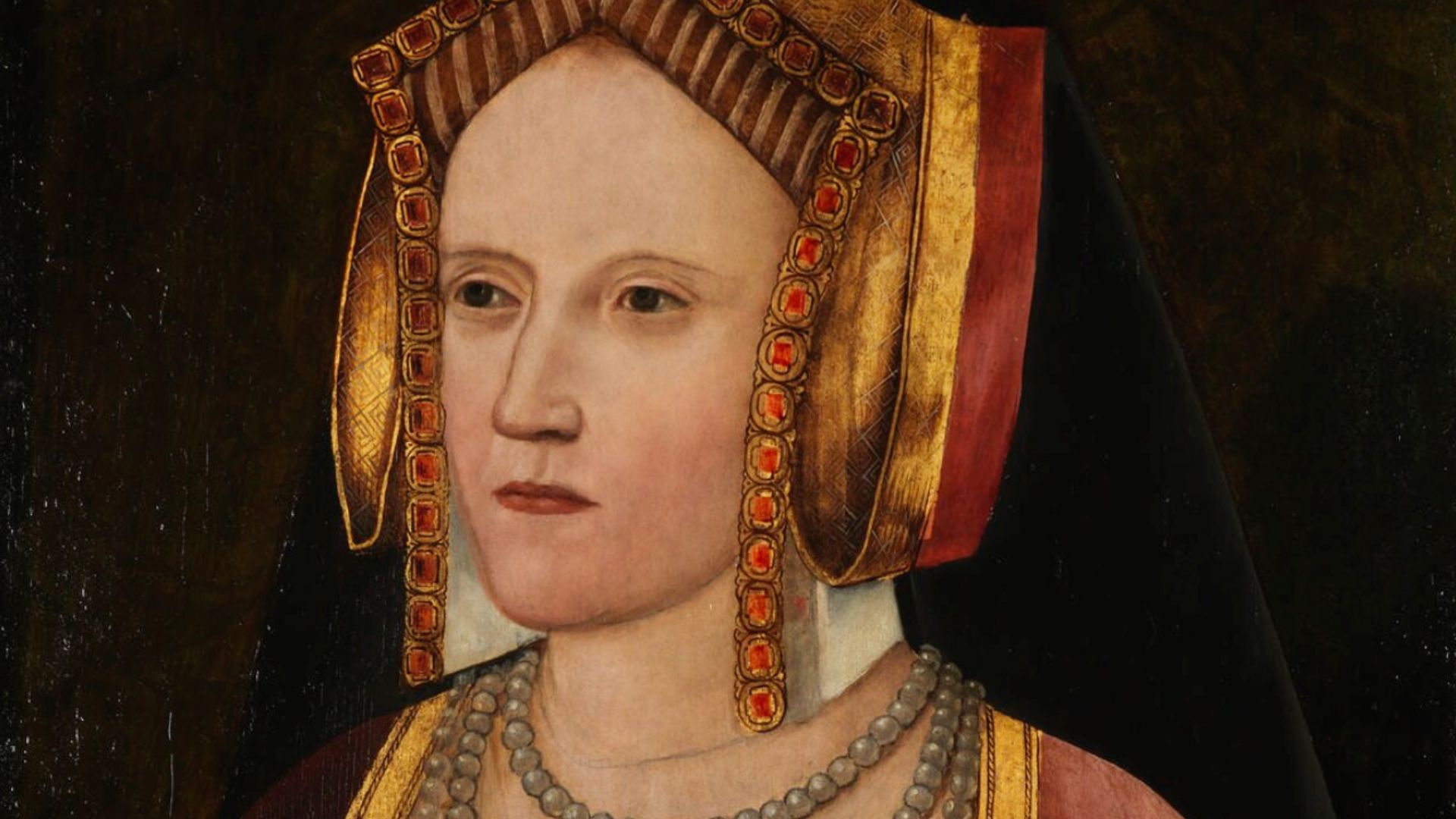 formerly Catherine Parr, in 2012 this was re-identified as Catherine of Aragon