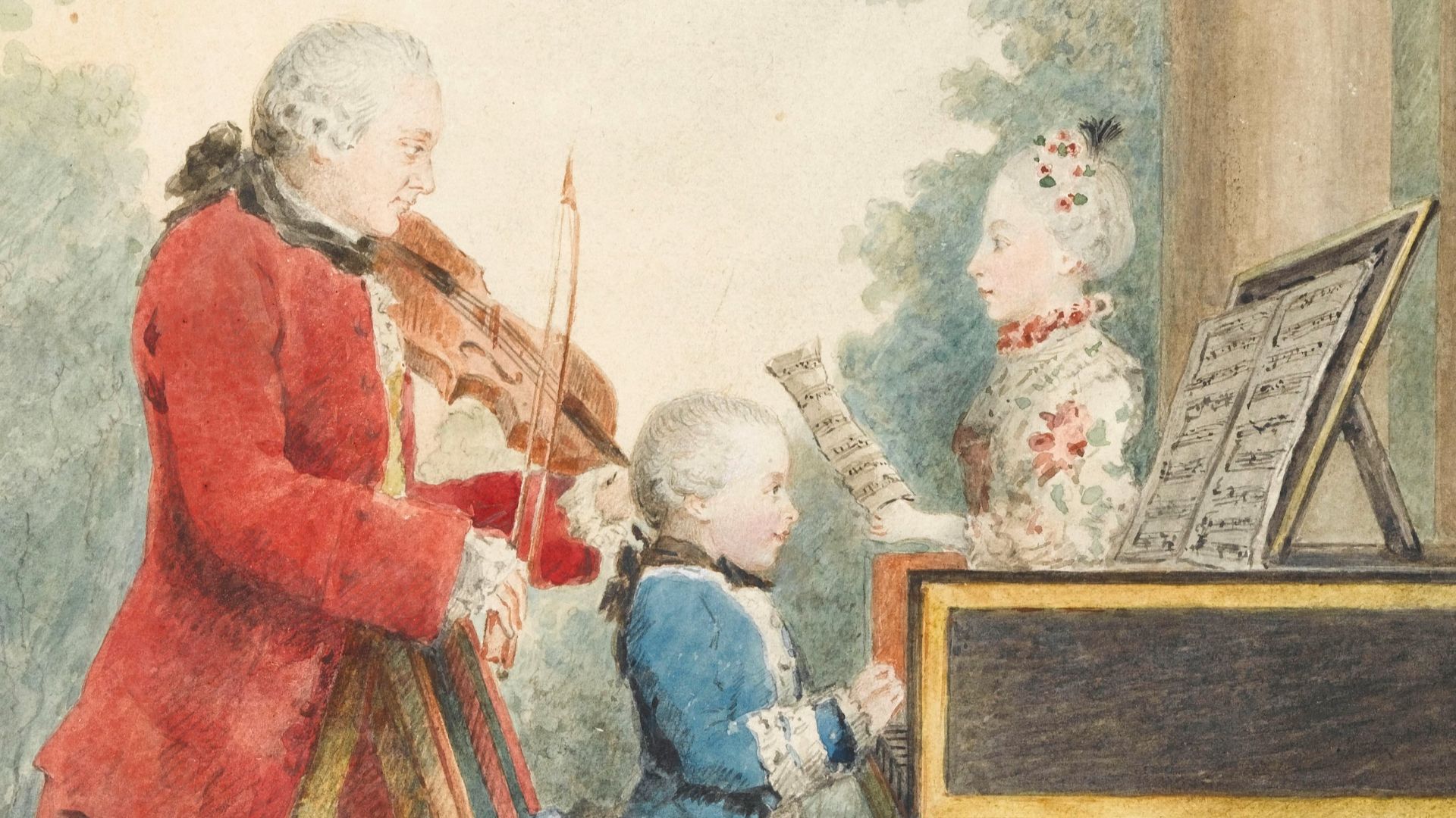 File:Louis Carrogis dit Carmontelle - Portrait de Wolfgang Amadeus Mozart (Salzbourg, 1756-Vienne, 1791) jouant à Paris avec son père Jean... - Google Art Project.jpg