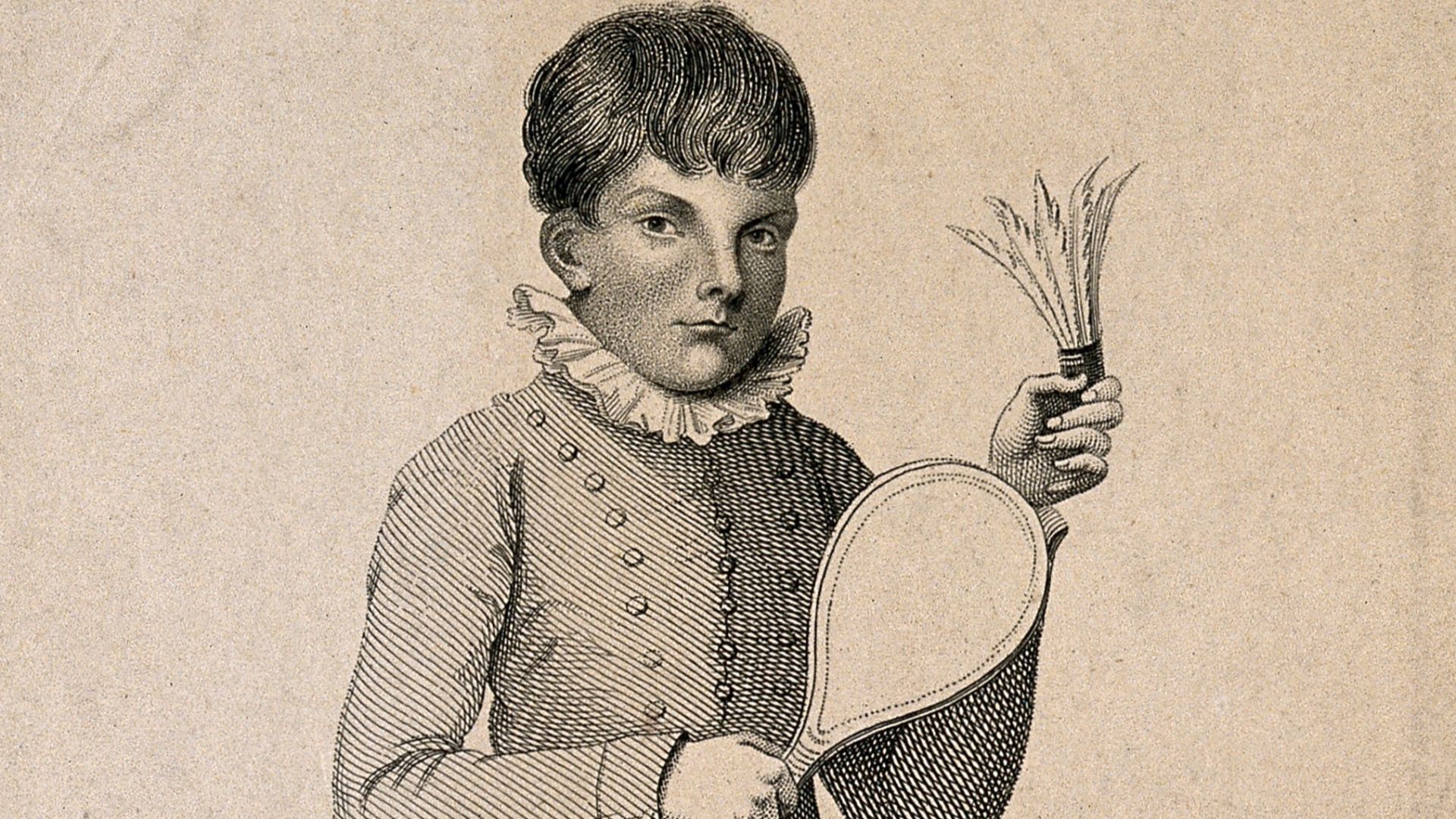 Zerah Colburn, a mental calculator, as a child. Engraving, 1813.

Iconographic Collections
Keywords: engravings; colburn, zerah, 1804-1840; portrait prints; Zerah Colburn; mental calculators; gifted children