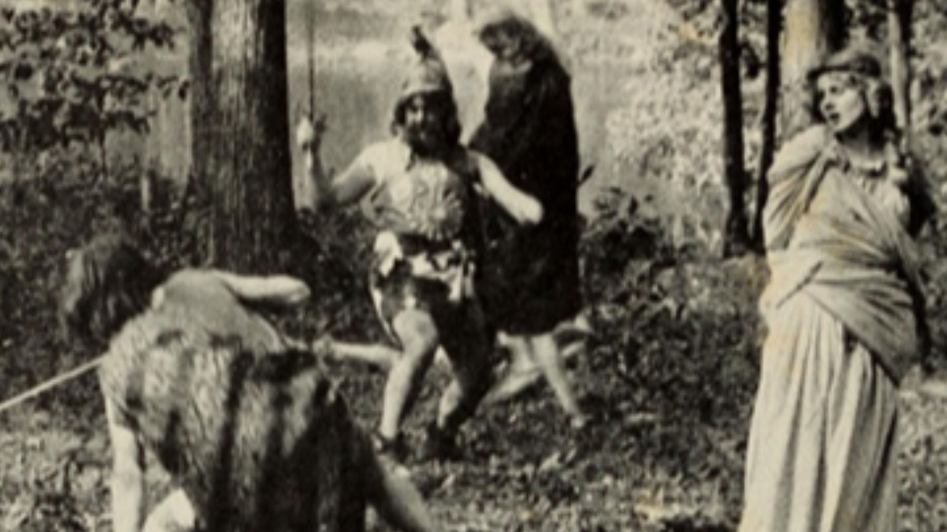 Scenes from Ingomar, the Barbarian (1908).