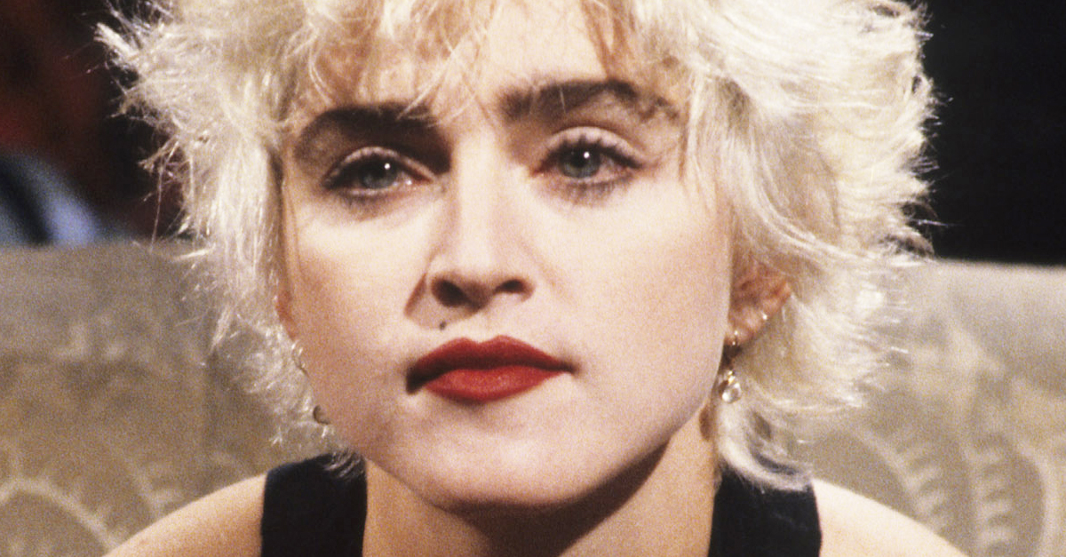 American musician Madonna poses for photographs, New York, New York, circa 1989.