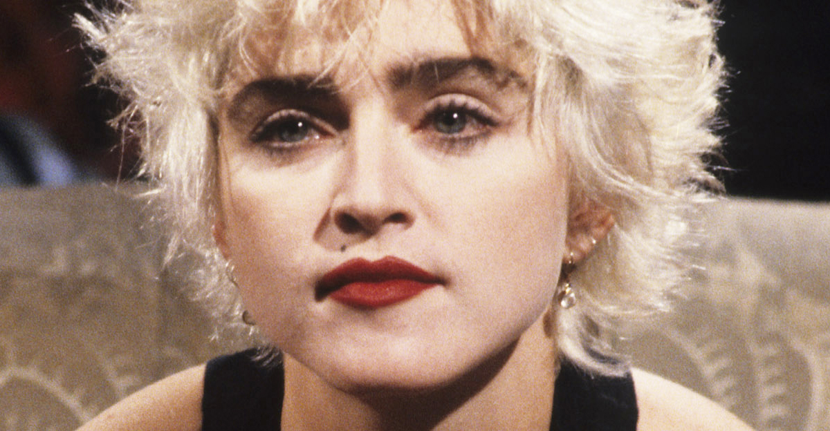American musician Madonna poses for photographs, New York, New York, circa 1989. 