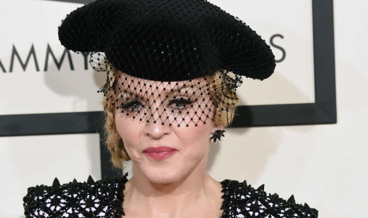 LOS ANGELES, CA - FEBRUARY 08: Singer Madonna attends The 57th Annual GRAMMY Awards at the STAPLES Center on February 8, 2015 in Los Angeles, California.
