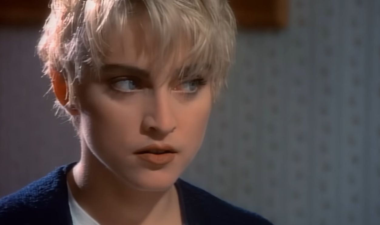Screenshot from Papa Don’t Preach (1986)