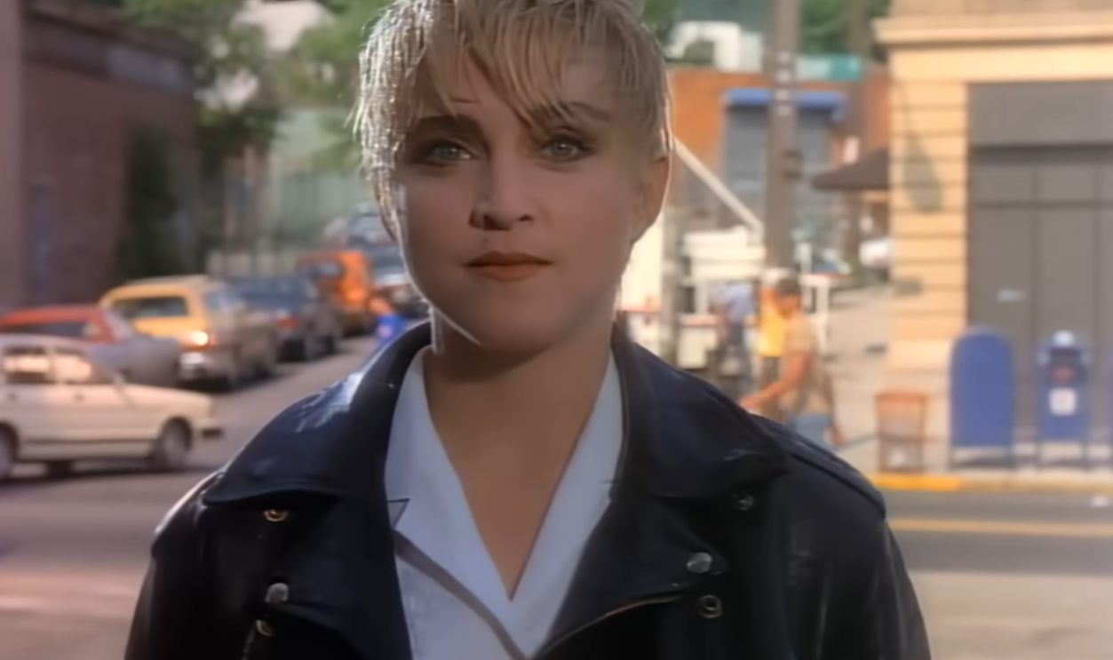 Screenshot from Papa Don’t Preach (1986)
