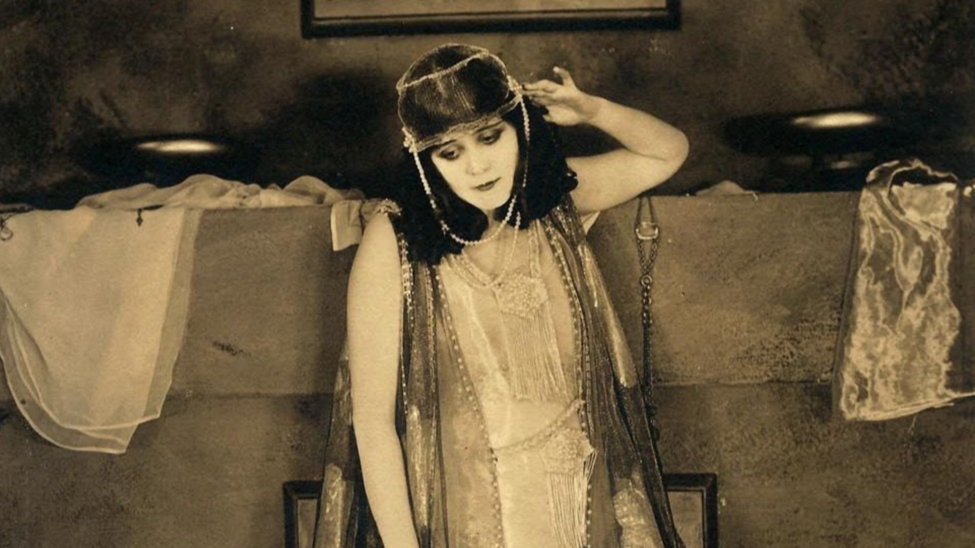 1918 portrait of American actress Theda Bara in the role of