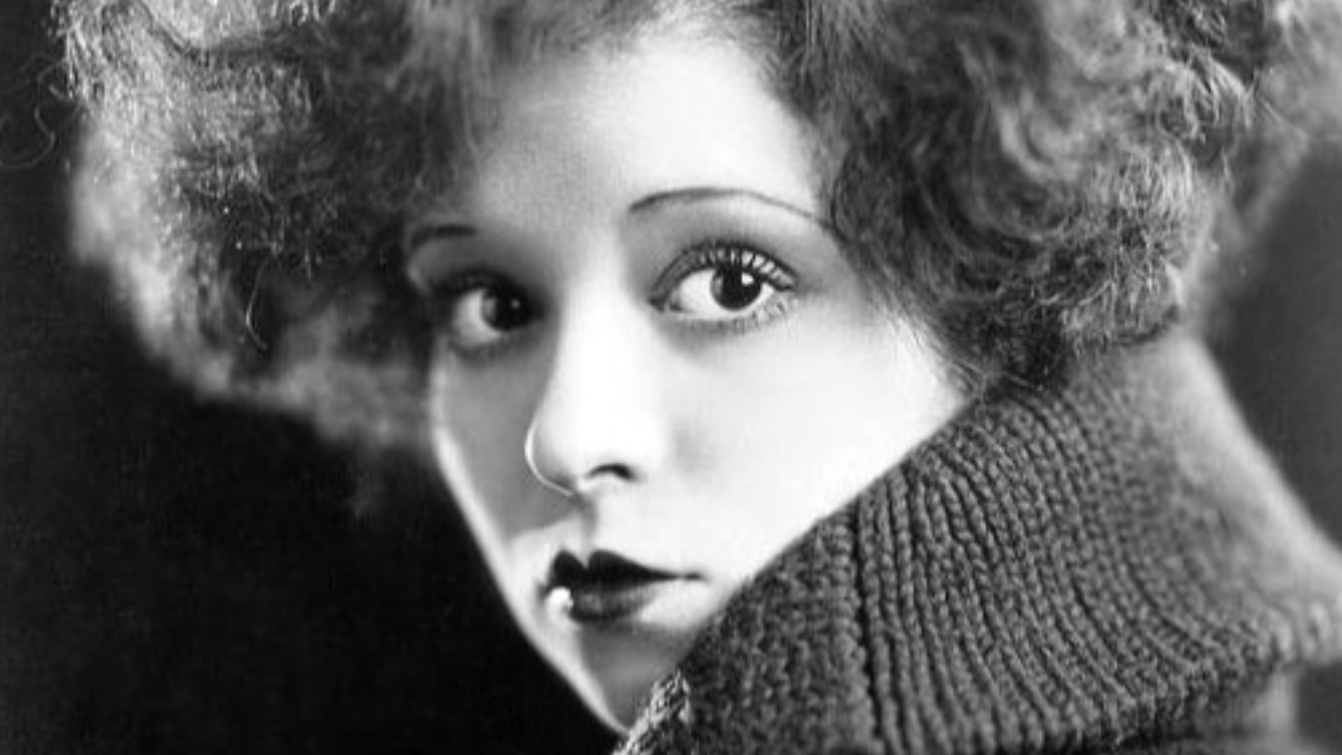 Portrait of American actress Clara Bow (1905-1965) by American photographer Albert Witzel (1879-1929).