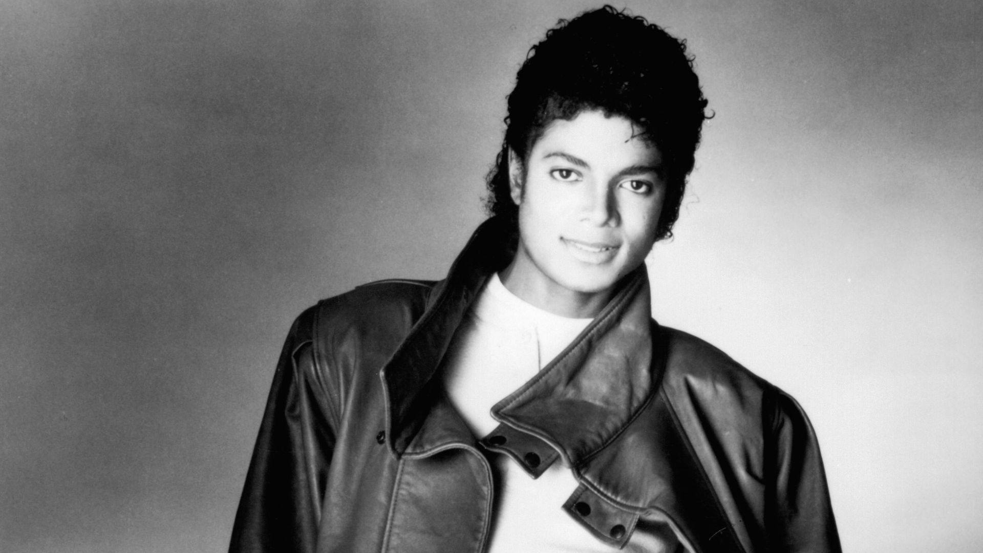 Michael Jackson in a press photo dated to 1983.