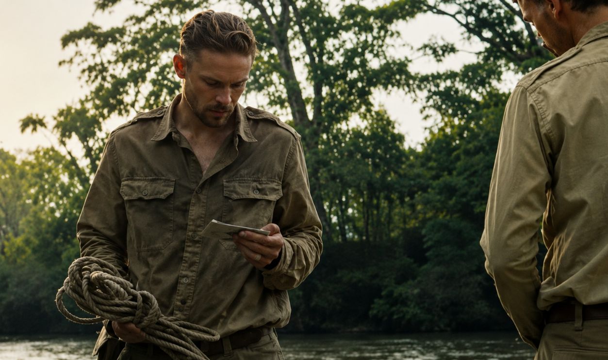 Screenshot from The Lost City of Z, Amazon Studios  (2016), Enhanced   
