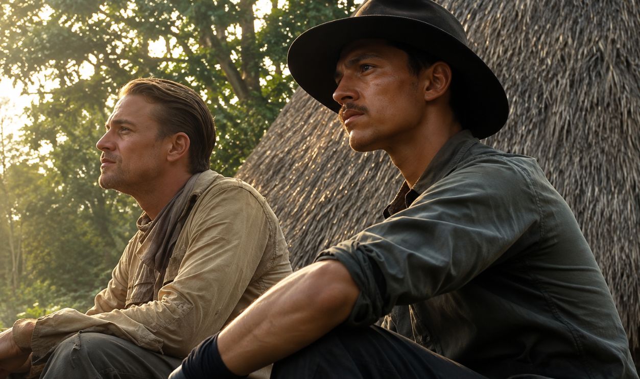 Screenshot from The Lost City of Z, Amazon Studios  (2016), Enhanced   