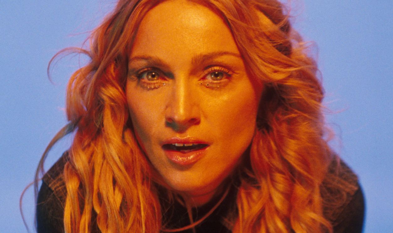 Madonna on the set of her ' Ray of Light' video