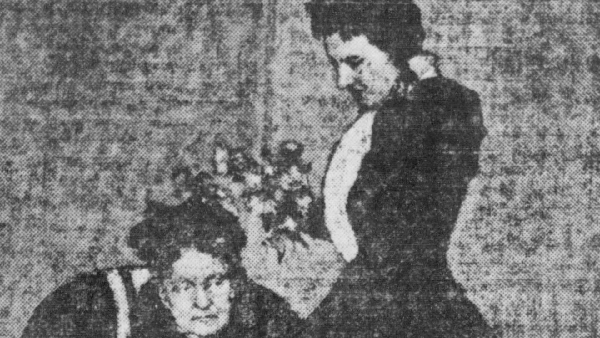 Hettie Green and her daughter Sylvia.