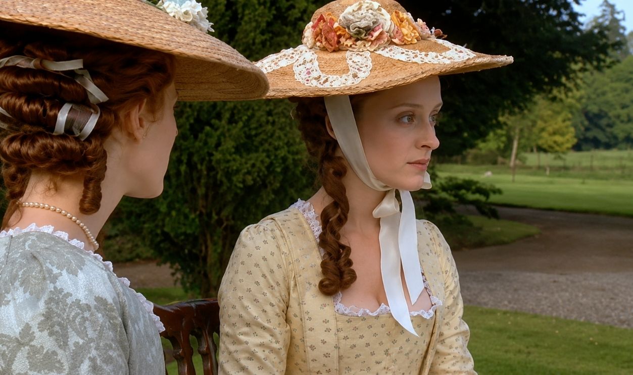 Screenshot from Aristocrats, BBC (1999)  