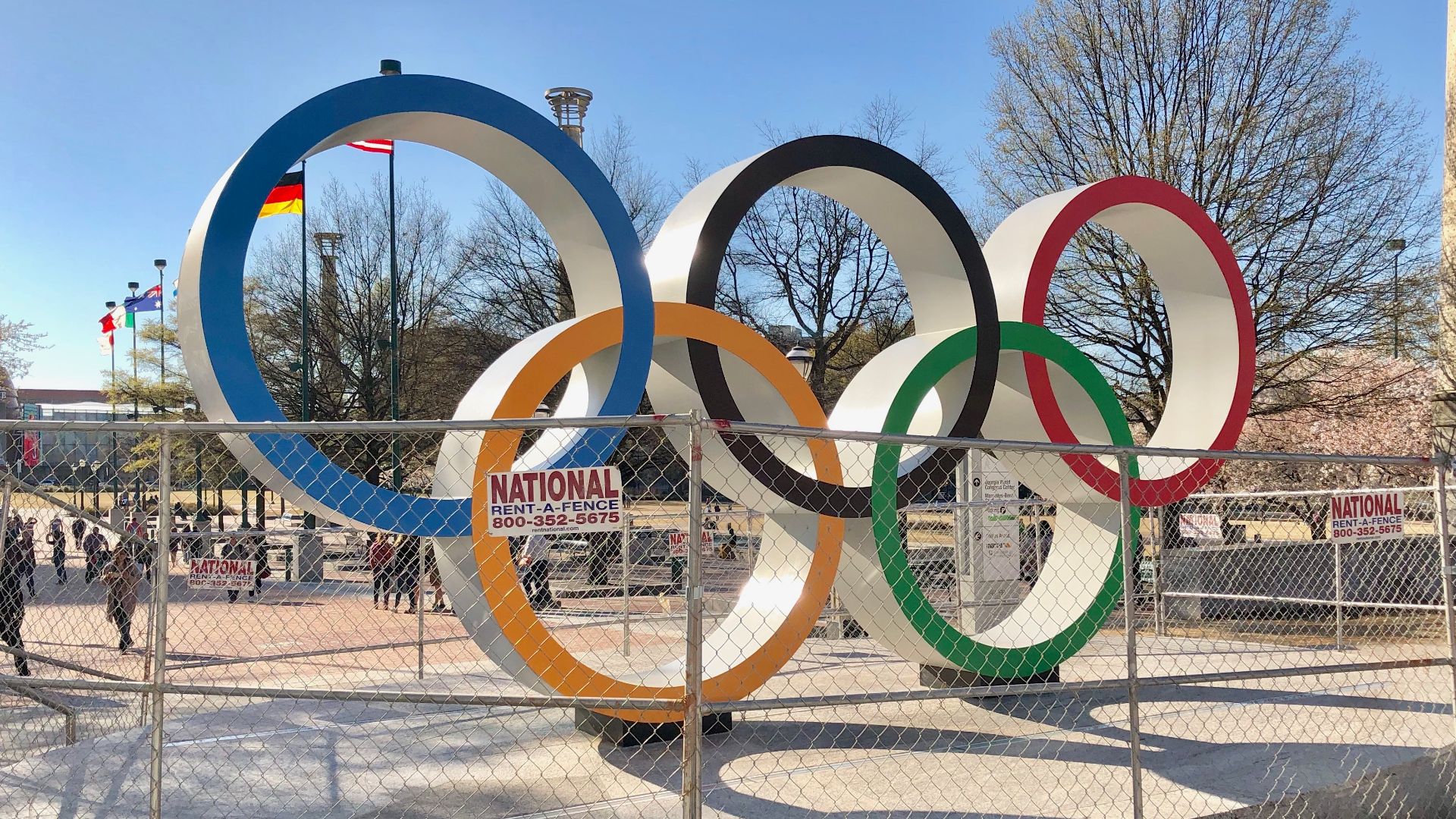 Olympic Symbol, Centennial Olympic Park, Atlanta, GA