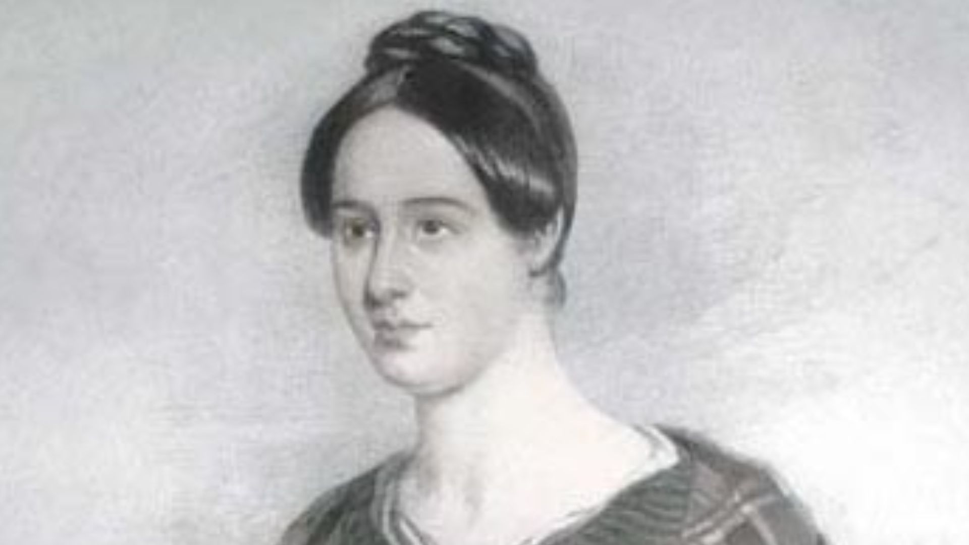 Grace Horsely Darling famed for her part in the rescue of passengers from the wrecked steam packet, Forfarshire at the Farne Islands, Northumberland, England early in the morning of 7th September 1838. Portrait circa 1839. Image recovered from a mid-19th 