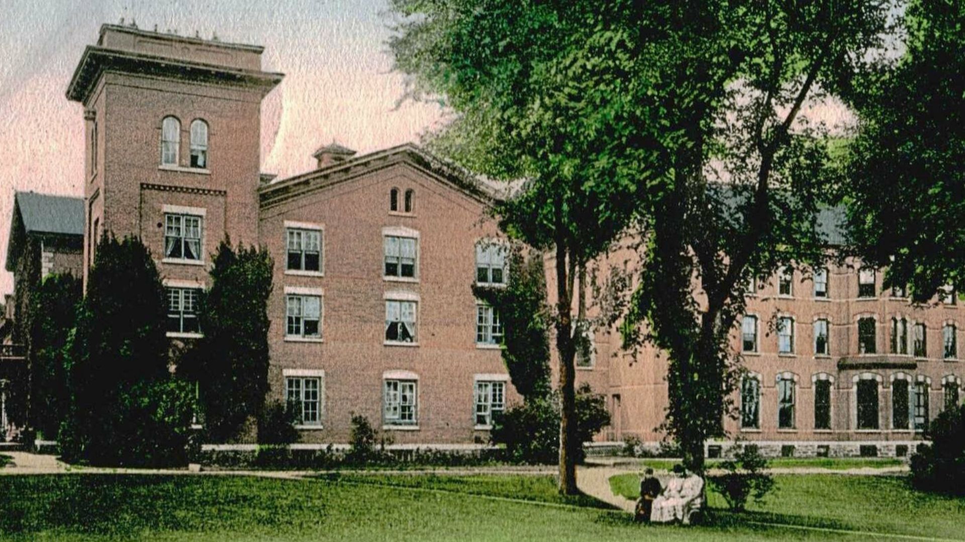 Oneida Community, Home Building, Oneida, Ny.