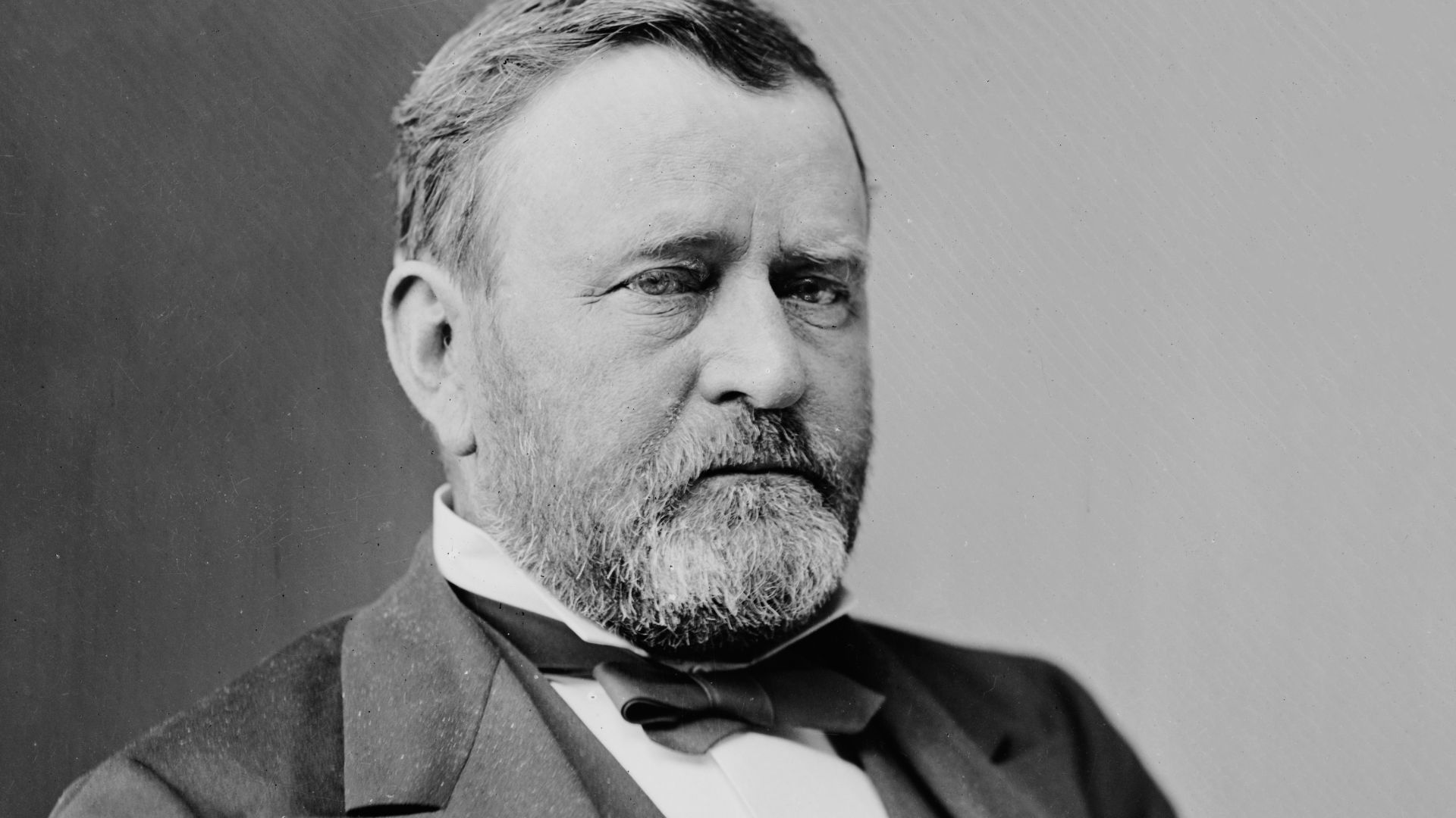 Photograph of President Ulysses S. Grant, by Mathew Brady, c. 1870-80