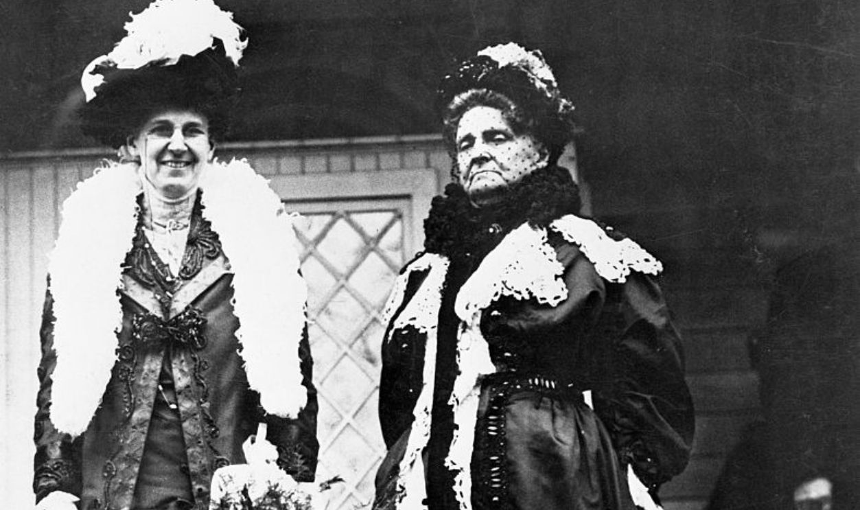 Hetty H. Green with her Daughter Sylvia