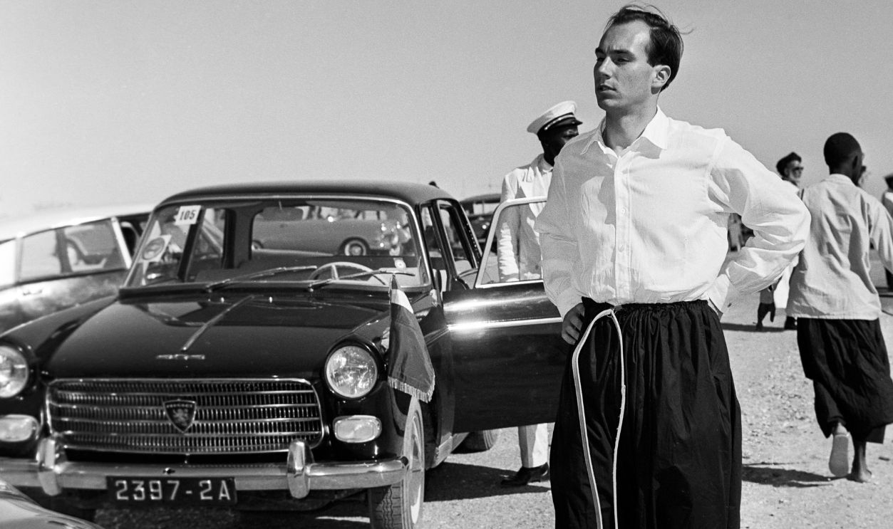 Karim Aga Khan in Nouakchott during the proclamation of Mauritania's independence on November 28, 1960.