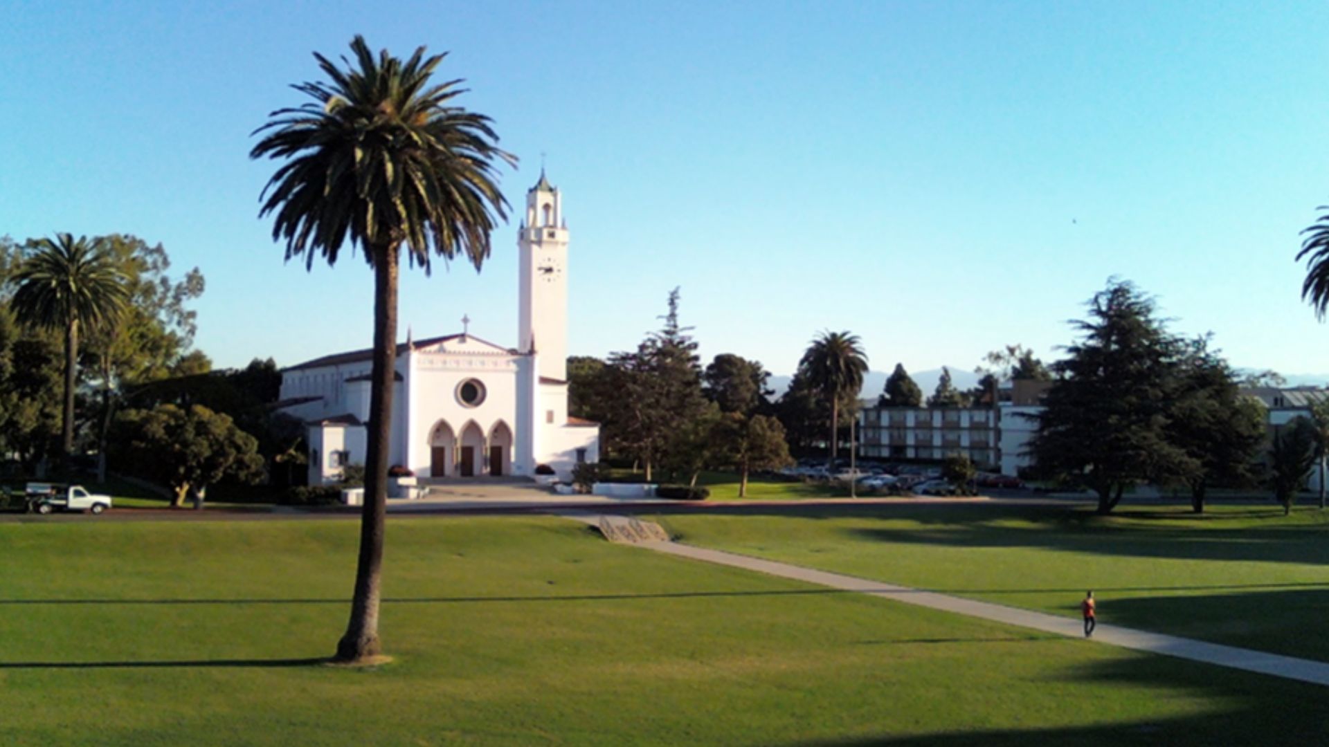 I took this photograph on a nice day at LMU.