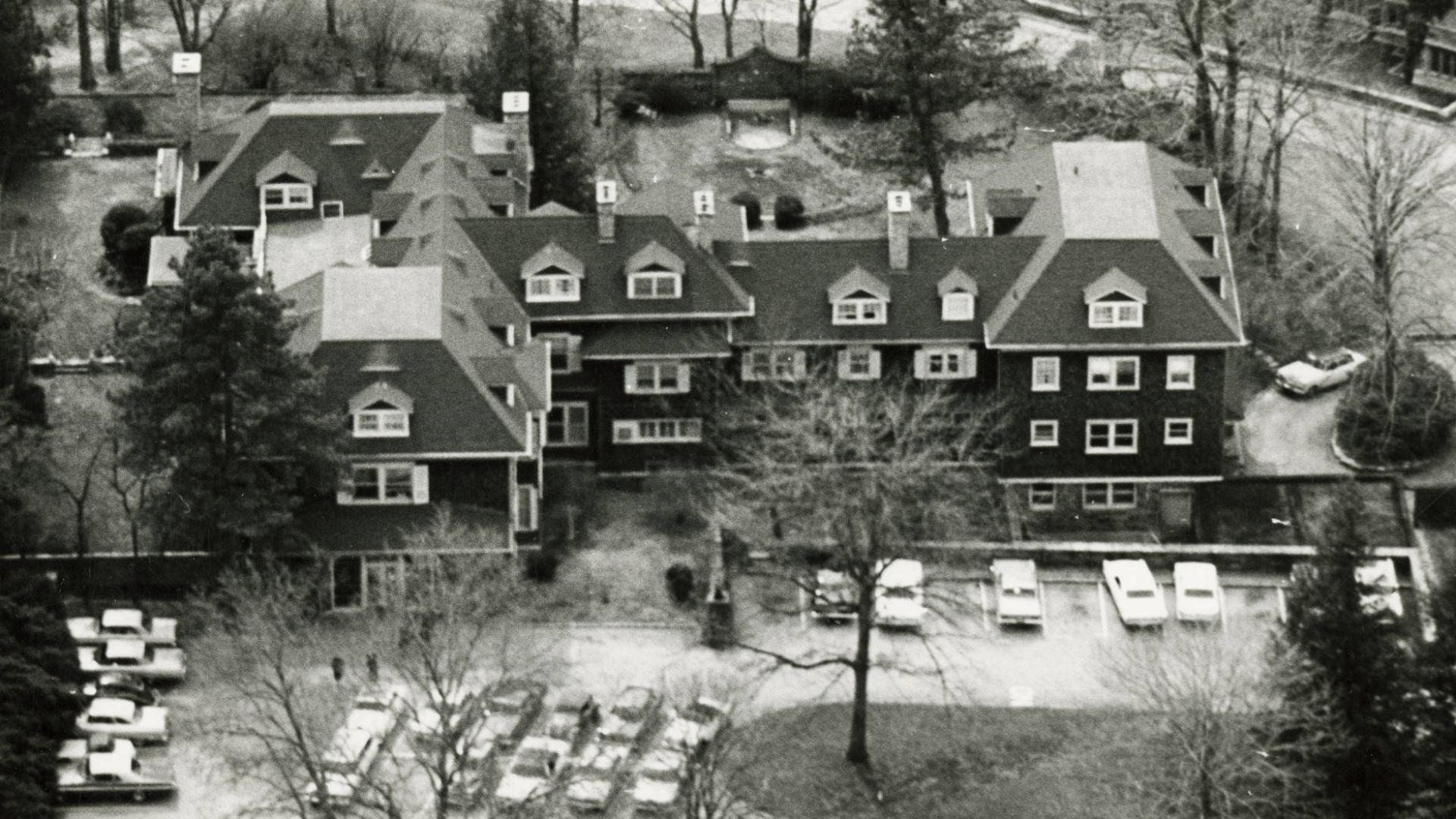 Deanery, Aerial View, Bryn Mawr College