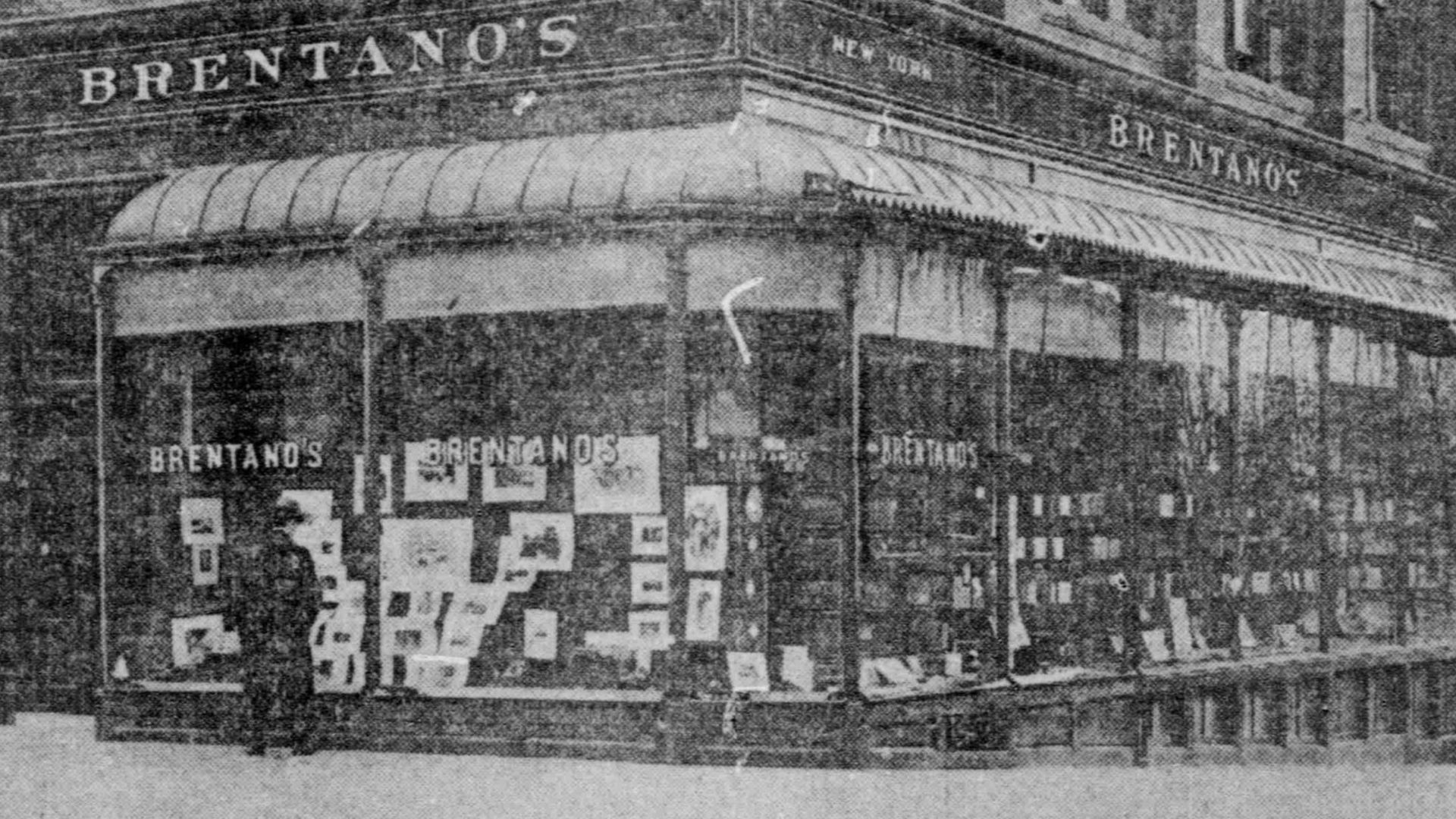 Brentano's bookstore at 1228 F Street, NW,  1/28/06