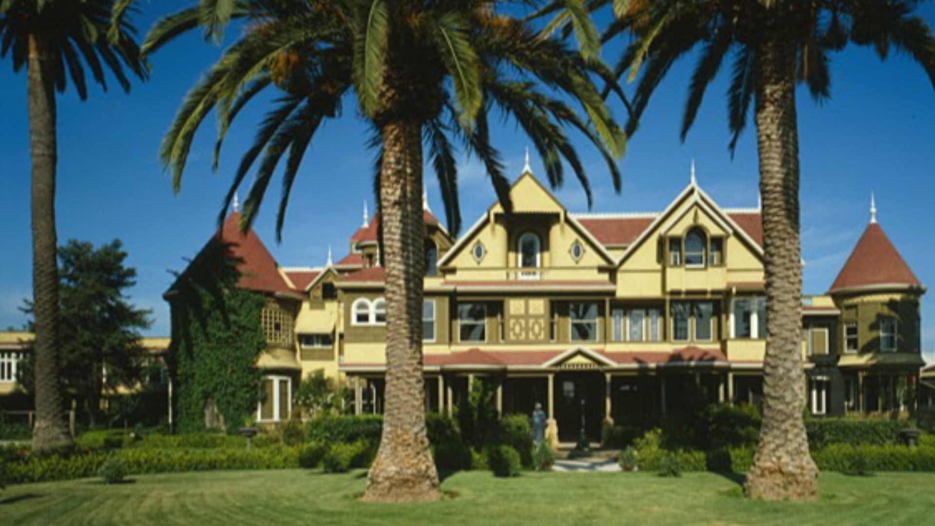 Winchester House, 525 South Winchester Boulevard, San Jose, Santa Clara County, CA – east front