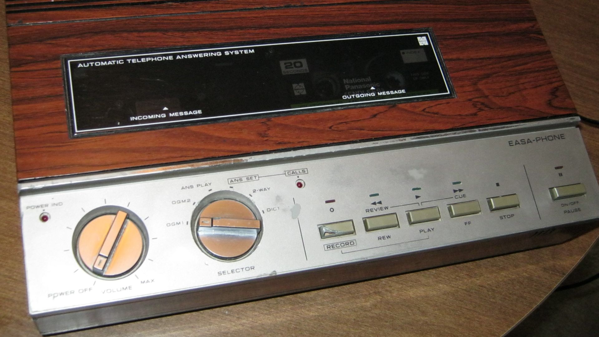 National Easa-Phone answering machine