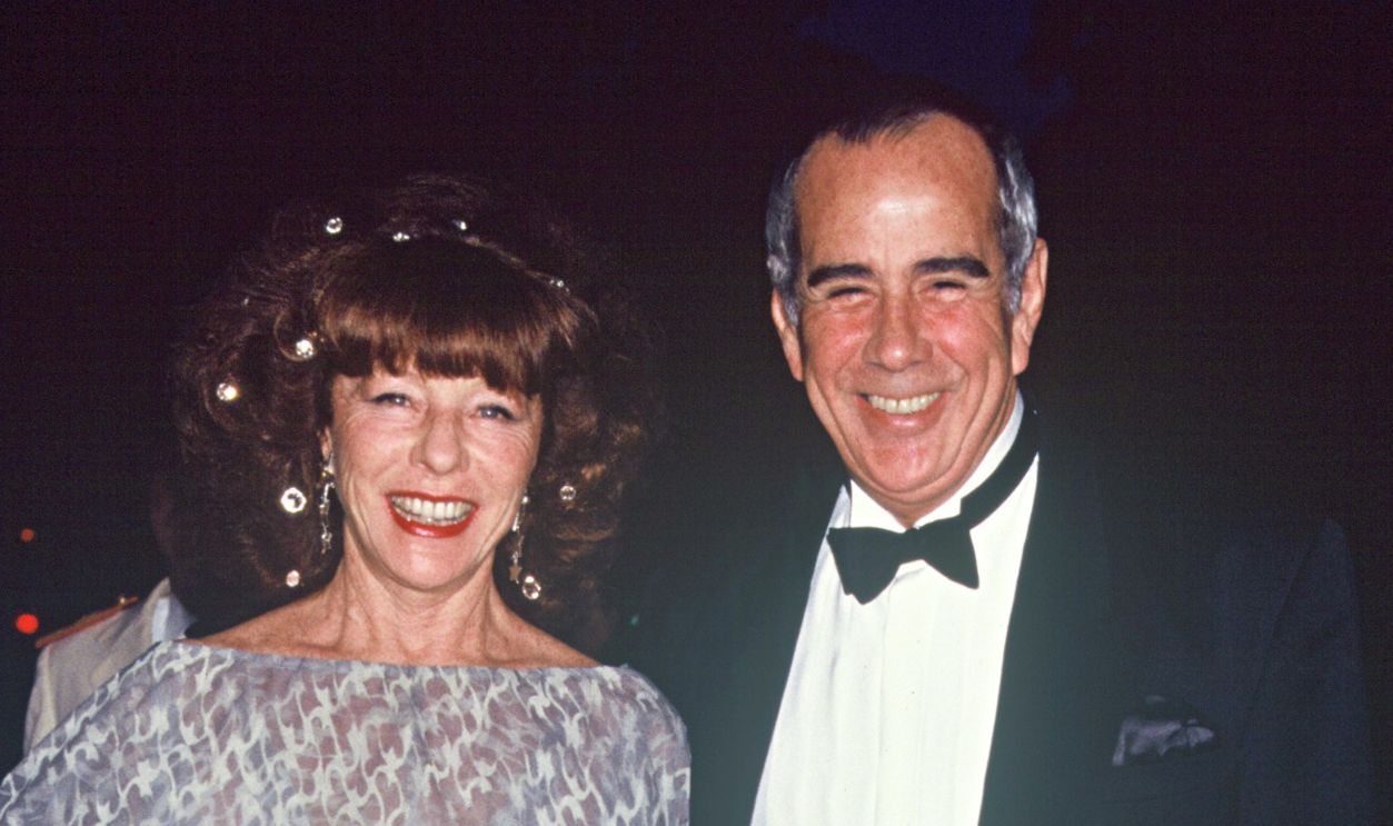 Bettina Graziani and a friend arrive at the Baron Von Pantz party. 