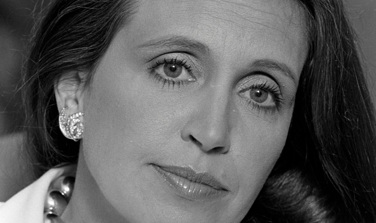 Author Danielle Steel answers questions during an interview in her Victorian home.