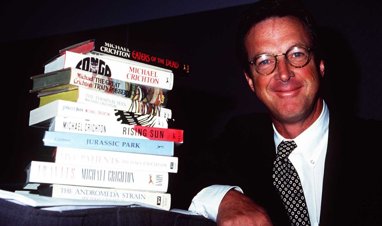 Beverly Hills ,1994-Author Michael Crichton At Beverly Hills Book Show
