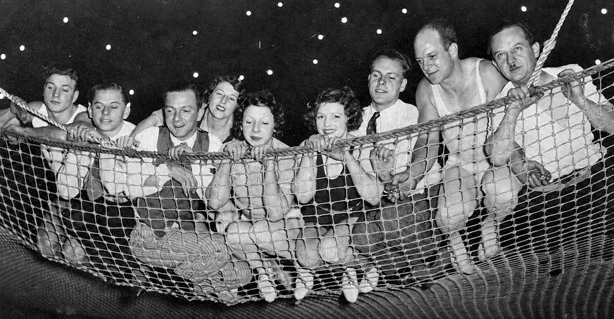 Group of Circus Performers