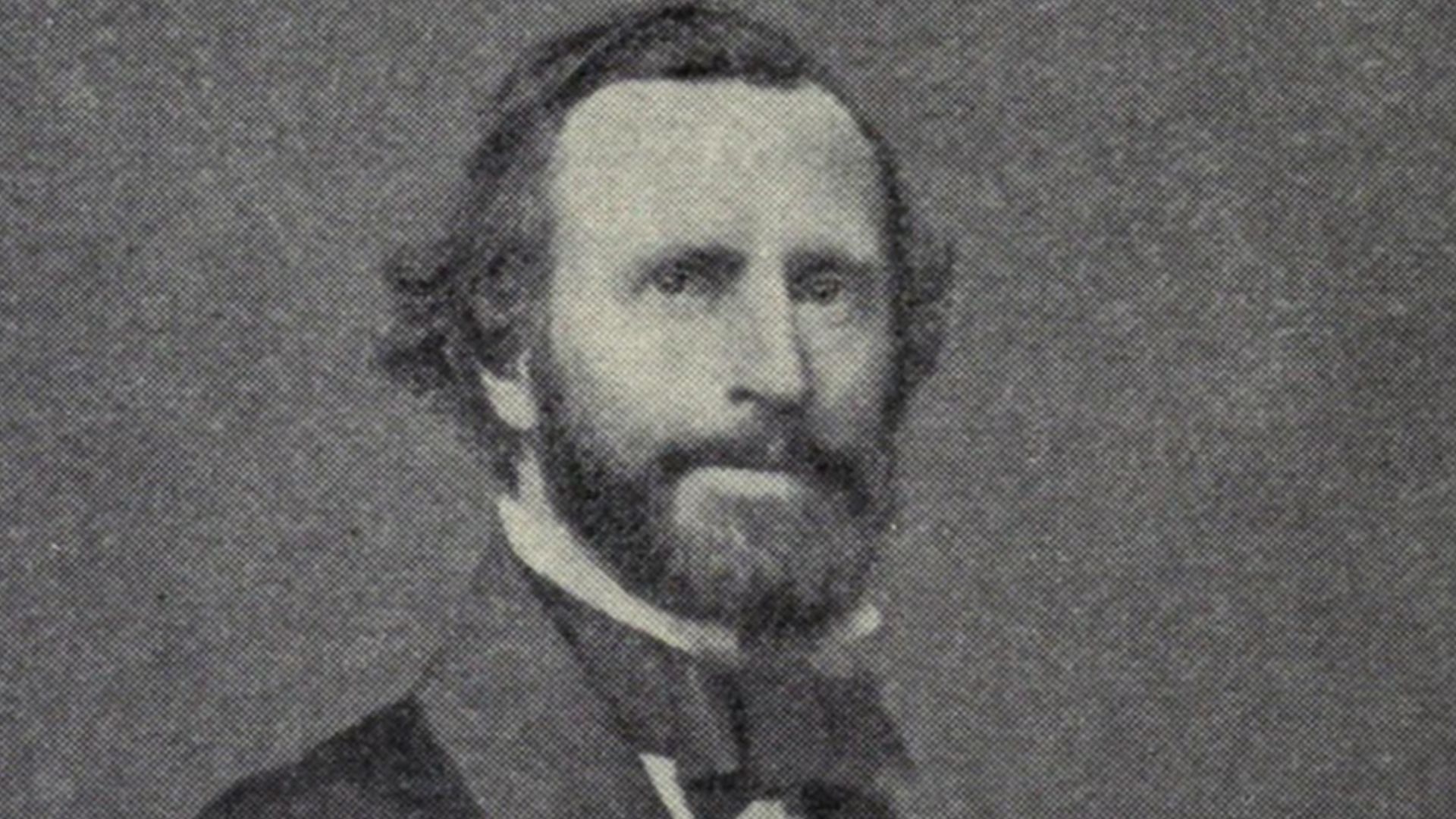 Portrait photo of Charles Lewis Tiffany at 41 years old (1853)