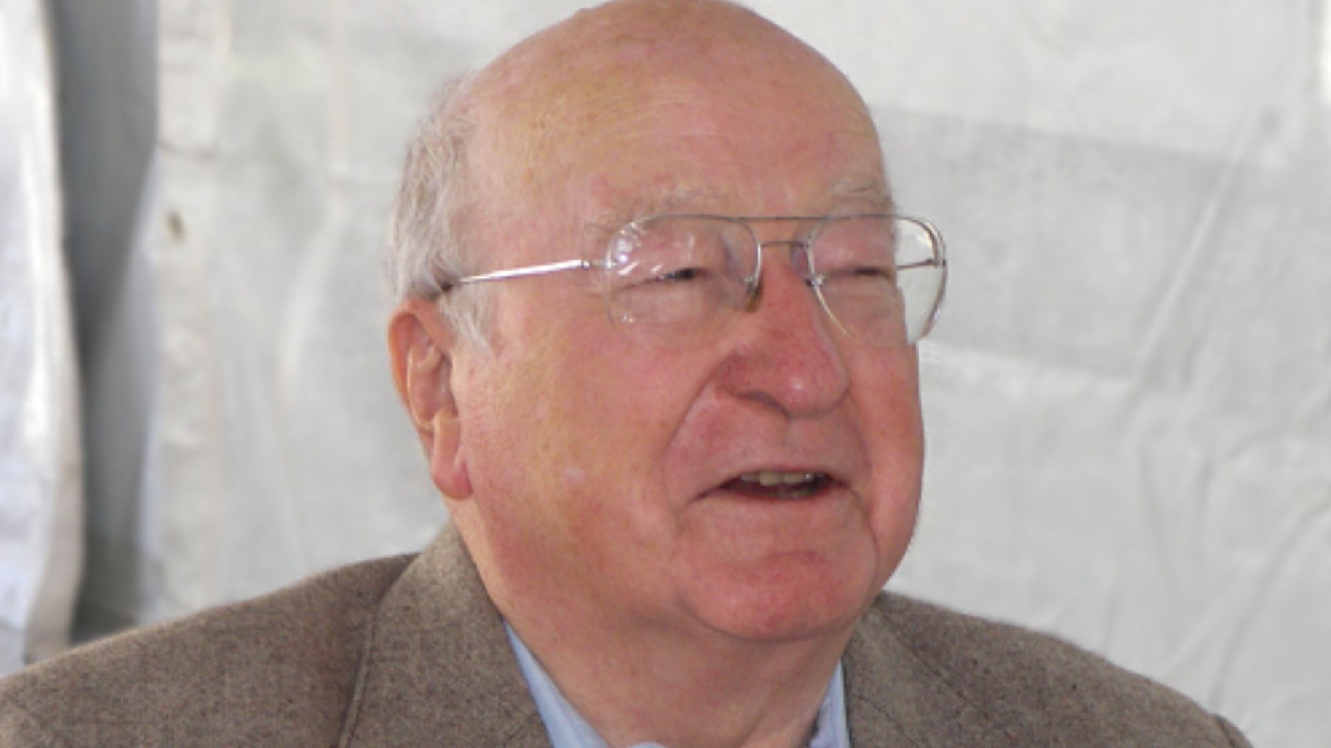 Author Elmer Kelton at the 2007 Texas Book Festival in Austin, Texas, United States.