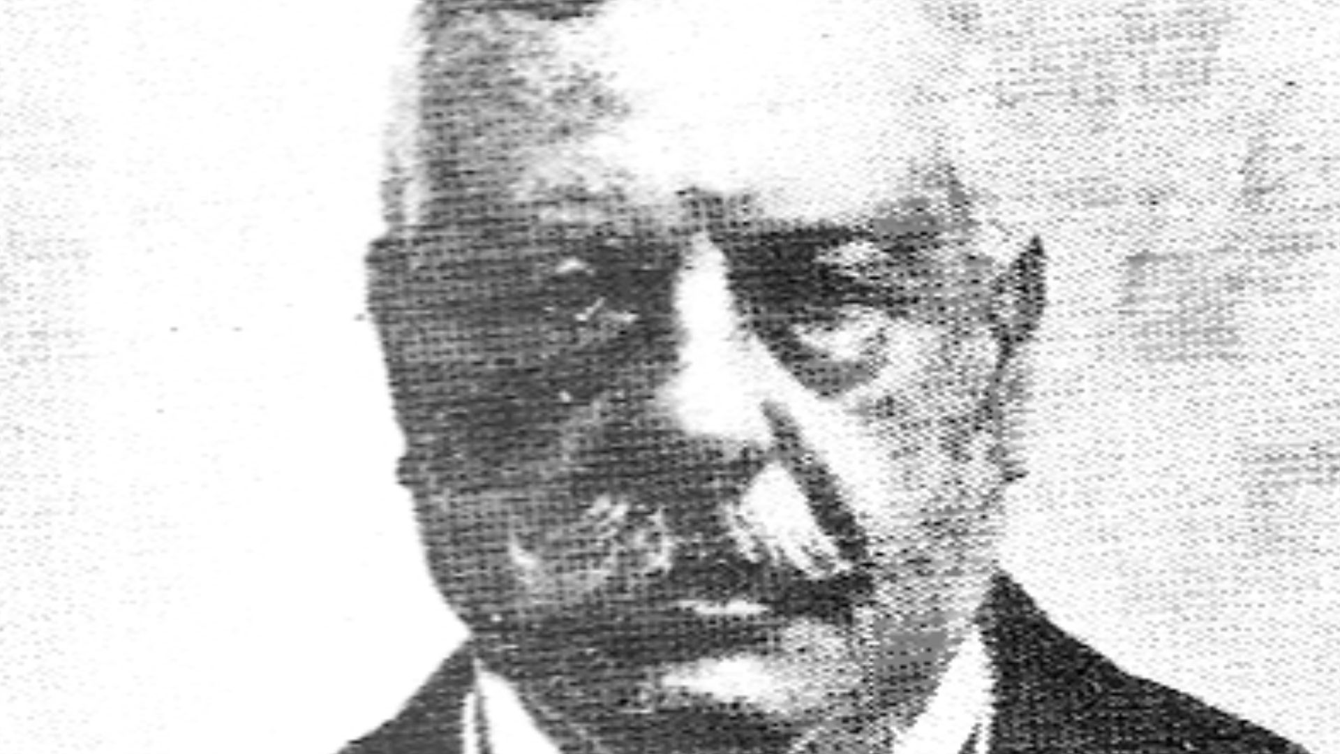 Police mugshots of Adolf Beck (top), wrongly convicted for the crimes of William Meyer (bottom)